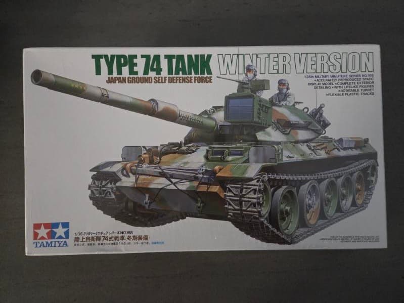 Tamiya Type 74 Tank Winter Version - 1:35 Scale Model Kit