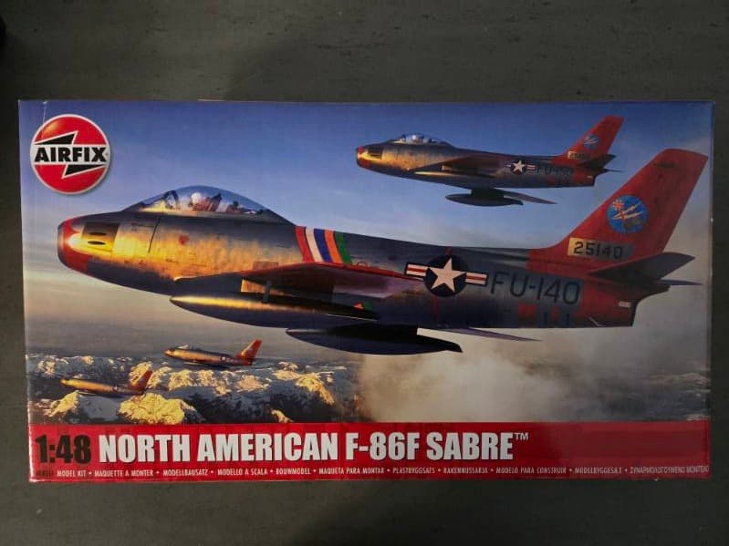 Airfix North American F86f Sabre - 1:48 Scale Model Kit