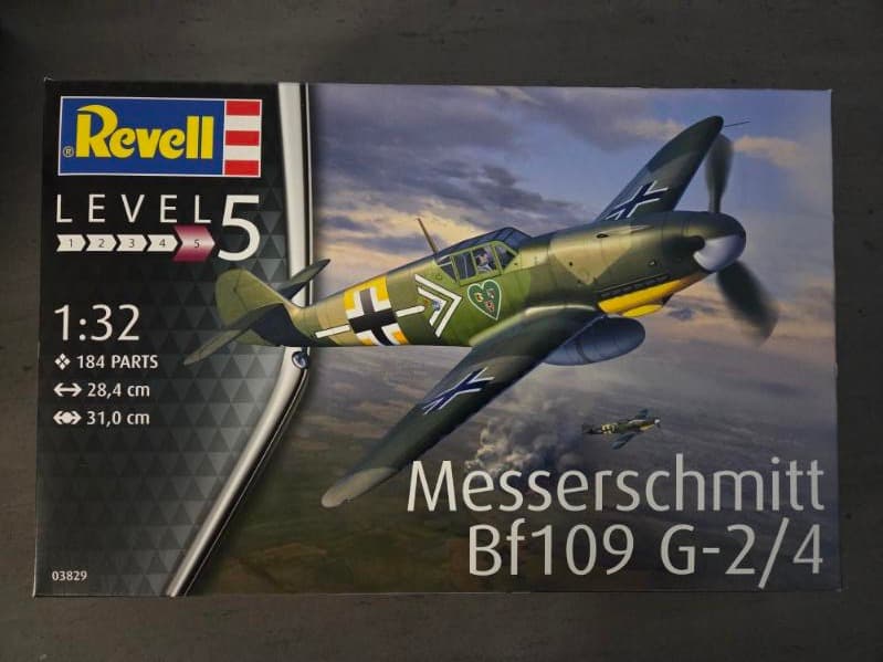 Revell Messerschmitt Bf109 G2/4 - 1:35 Scale Model Kit