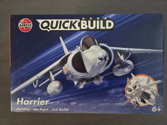 Airfix Harrier Quick Build Block Kit