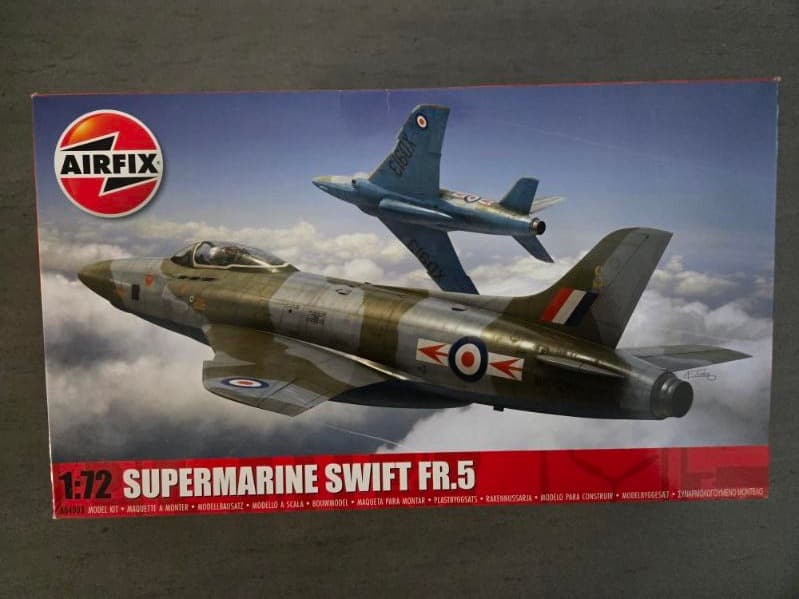 Airfix Supermarine Swift FR.5 - 1:72 Scale Model Kit