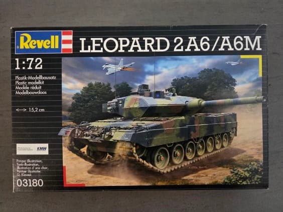 Revell Leopard 2A6/A6M - 1:72 Scale Model Kit