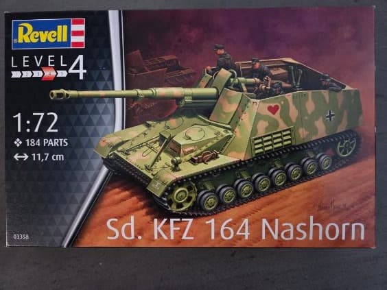 Revell Sd. KFZ 164 Nashorn - 1:72 Scale Model Kit